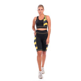 Arrora-black Sports Bra and Leggings set - Youlya